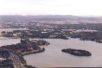 view of Canberra from the restaurant