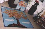 small and large tree mosaics